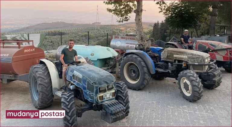 Kırsal mahallelerde yangın nöbeti başladı.