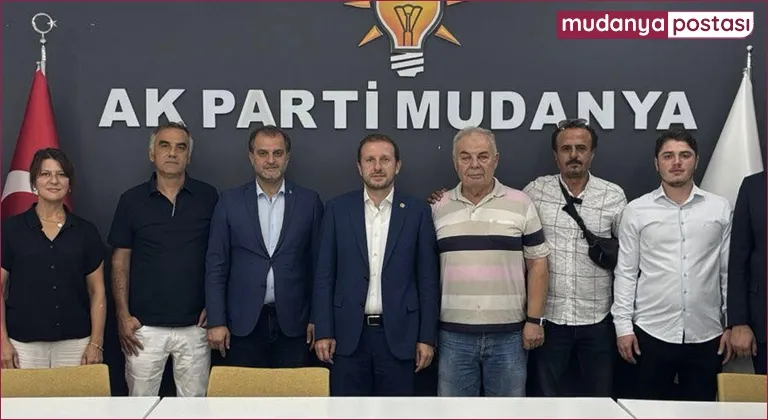 Milletvekili Ahmet Kılıç Mudanyayı ziyaret etti