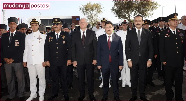 Mudanya’nın kurtuluşu törenle kutlandı.